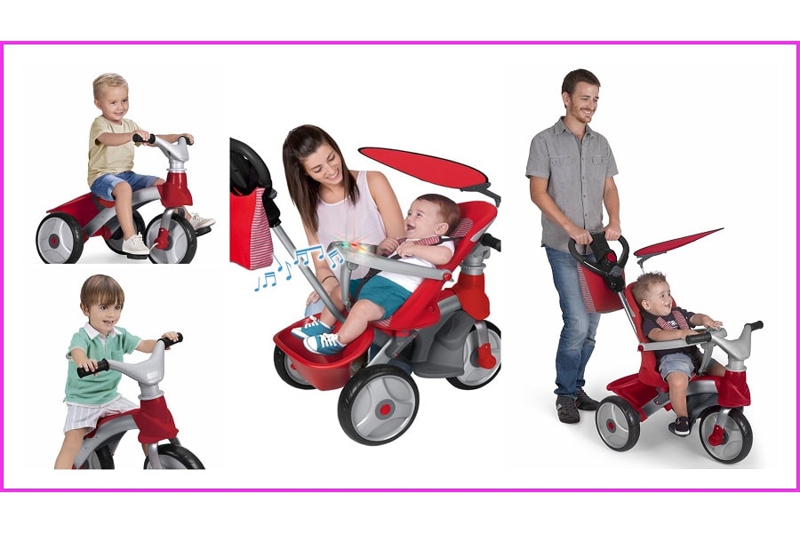 Triciclo Baby Trike Easy Evolution Feber